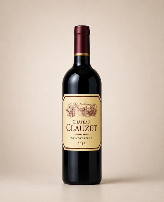 Botella de Château Clauzet 2016 — Saint-Estèphe Burdeos — Tinto Cabernet Sauvignon