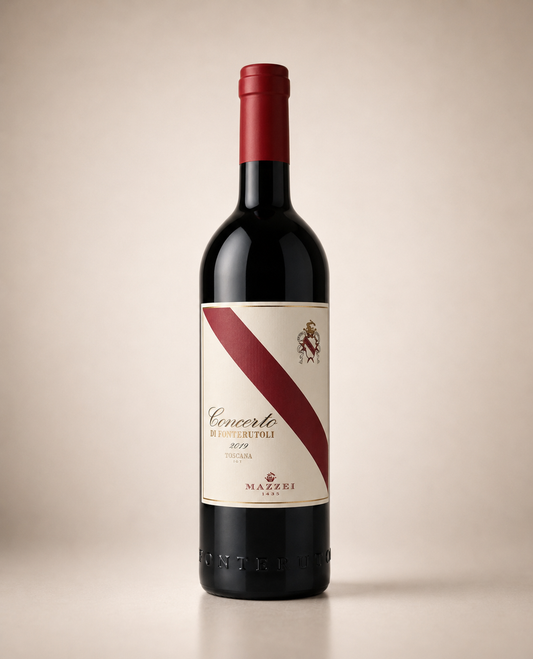 Botella de Concerto di Fonterutoli 2019 — Chianti Classico Toscana Fonterutoli — Tinto Sangiovese