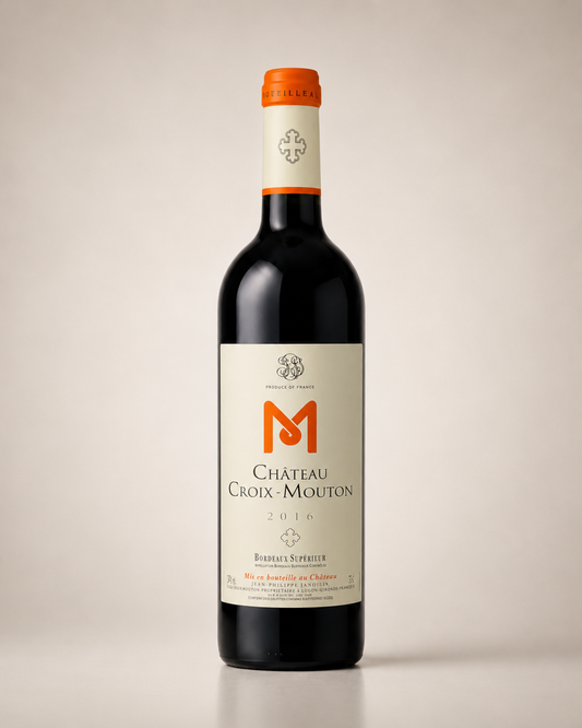 Botella de Château Croix-Mouton 2016 — Bordeaux Supérieur — Tinto Merlot