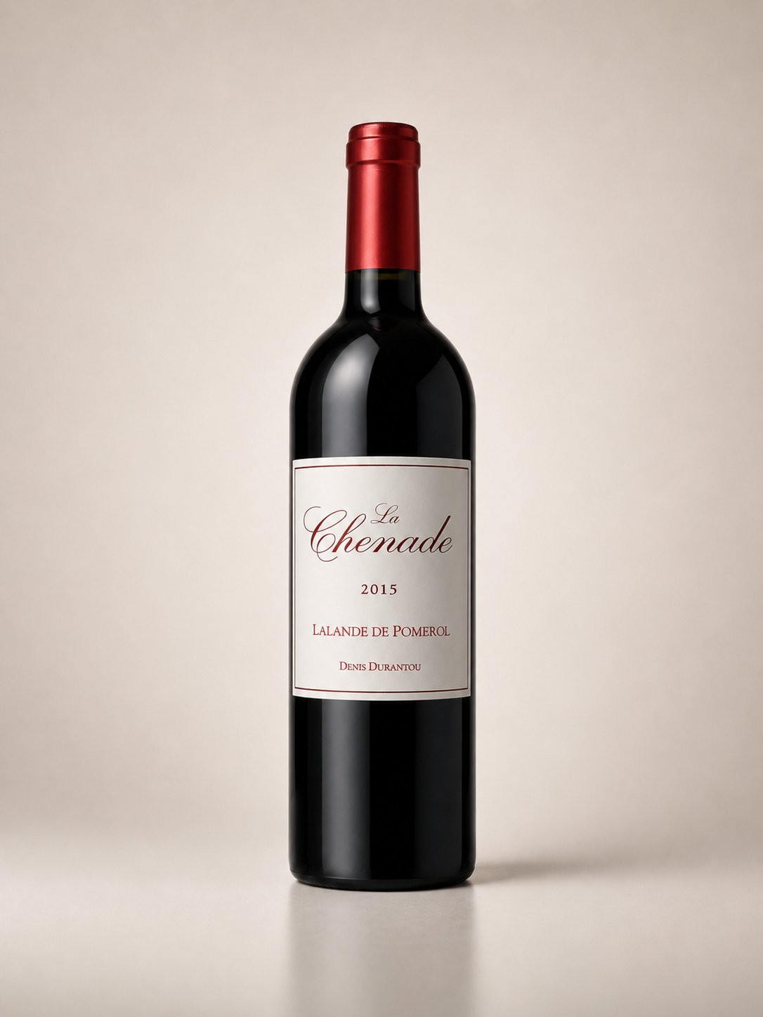 Botella de Château La Chenade 2015 — Lalande-de-Pomerol Burdeos — Tinto Merlot